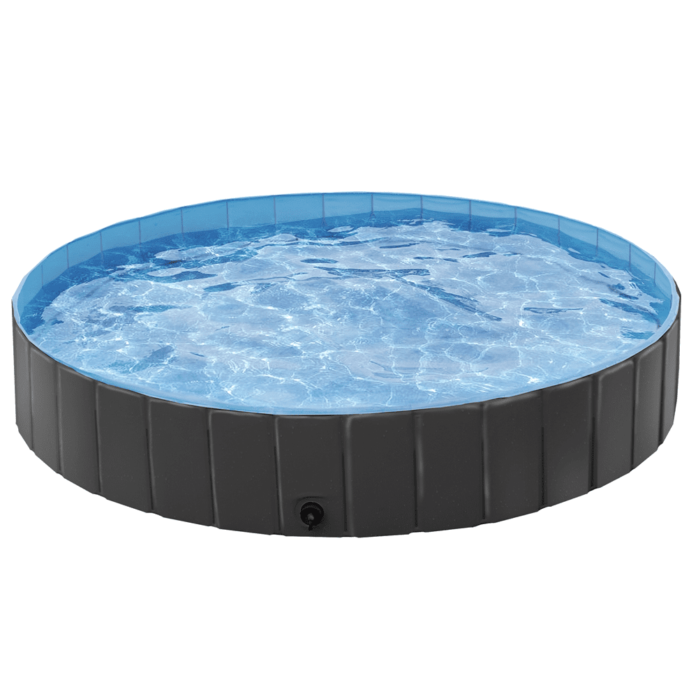 Alden Design 63'' Foldable Pet Swimming Pool for Indoor and Outdoor, Blue