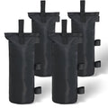 VentuLodge Canopy Weights Sand Bags: High-Capacity 112 LBS, Durable for Pop Up Canopy Tents, Outdoor Instant Sun Shelters, Patio Umbrellas, 4-Pack Set, Sand Not Included
